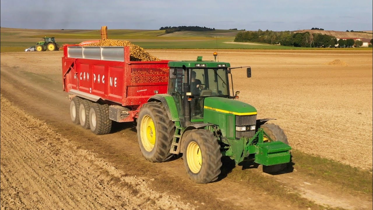 Arrachage des pdt🥔 à la Dams's Deere Farm FULL JOHN DEERE‼️🤠