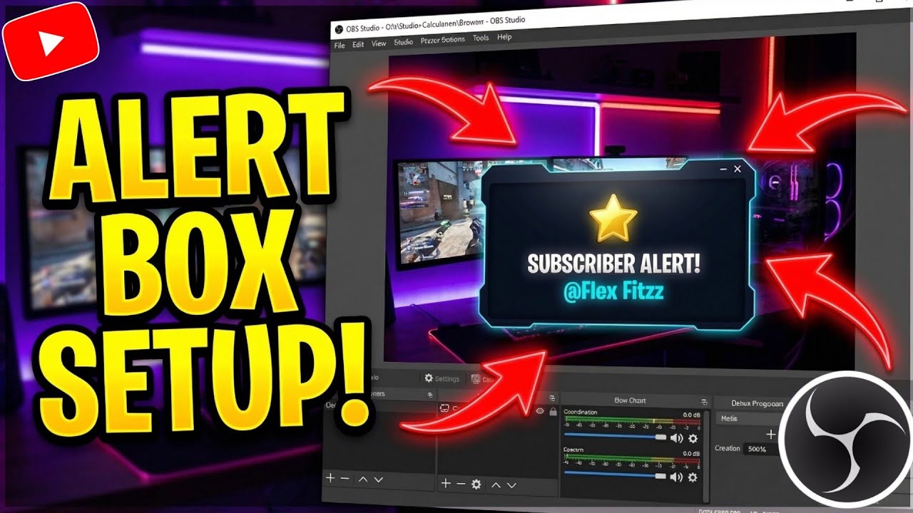 How to Setup Alert Box in OBS Studio for YouTube Live (2026) | Full Tutorial