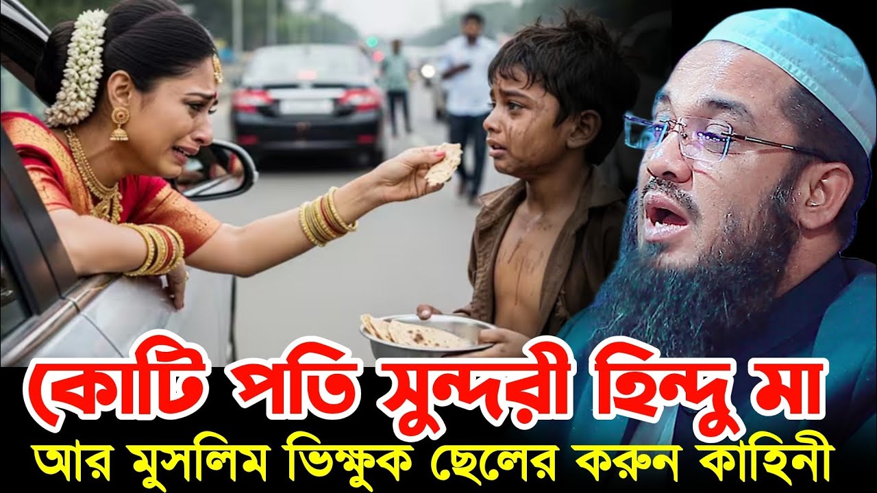 কোটিপতি সুন্দরী হিন্দু মা আর মুসলিম ভিক্ষুক ছেলের করুন কাহিনী | মাওলানা আব্দুর রহমান জামী Bangla Waz