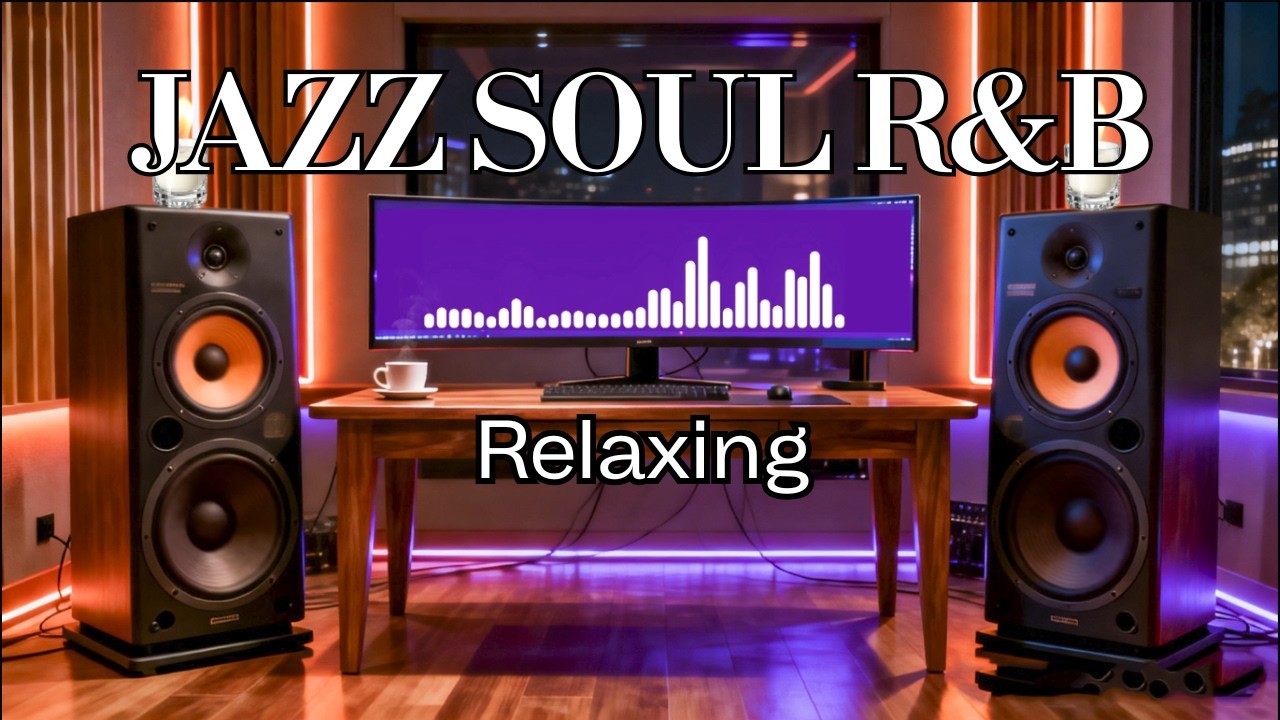 Smooth Jazz Lounge x Soul R&B 🎶 Calm Music for Work, Study & Late Nights