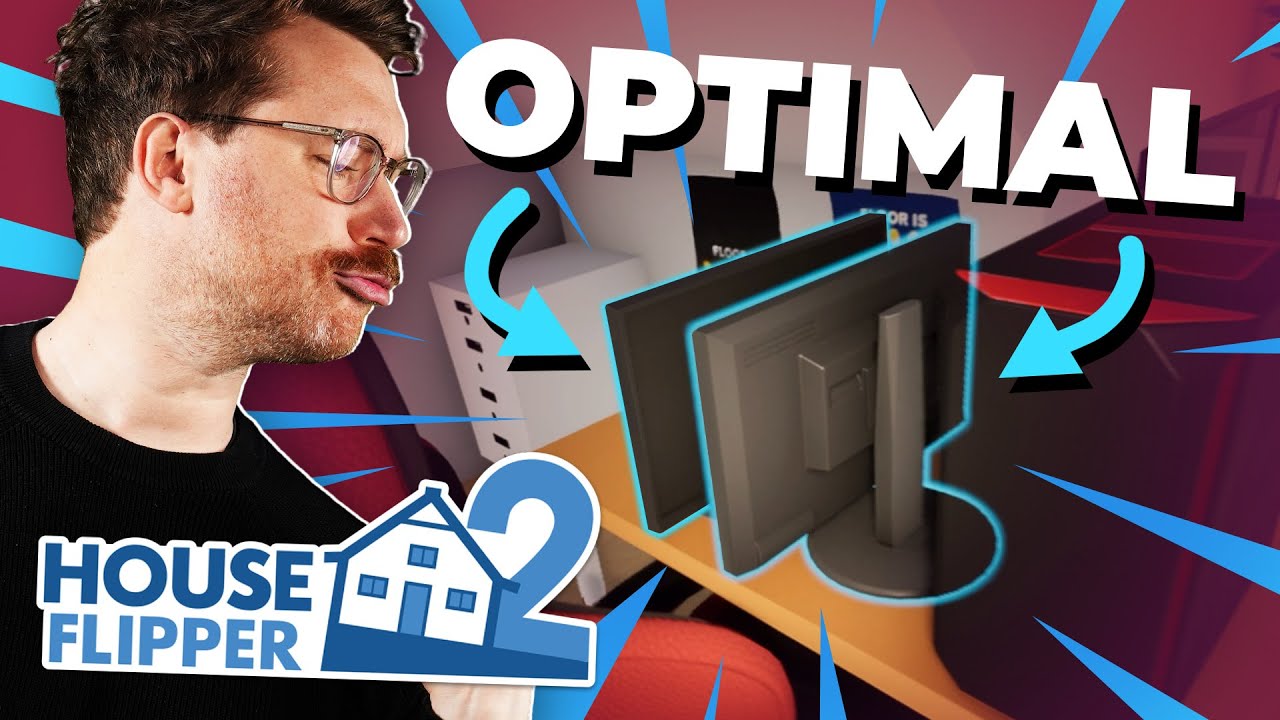 The MAXIMUM PRODUCTIVITY Gamer Setup (House Flipper 2 Co-op)