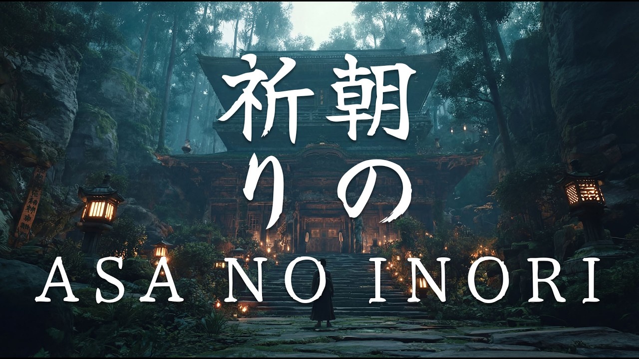 Asa no Inori (朝の祈り) — Morning Prayer Ambient | Peaceful Japanese Meditation for Focus & Calm