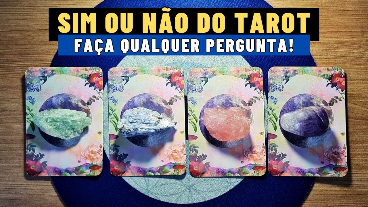 SIM OU NÃO DO TAROT + Conselho | Faça qualquer Pergunta! | Tarot Responde