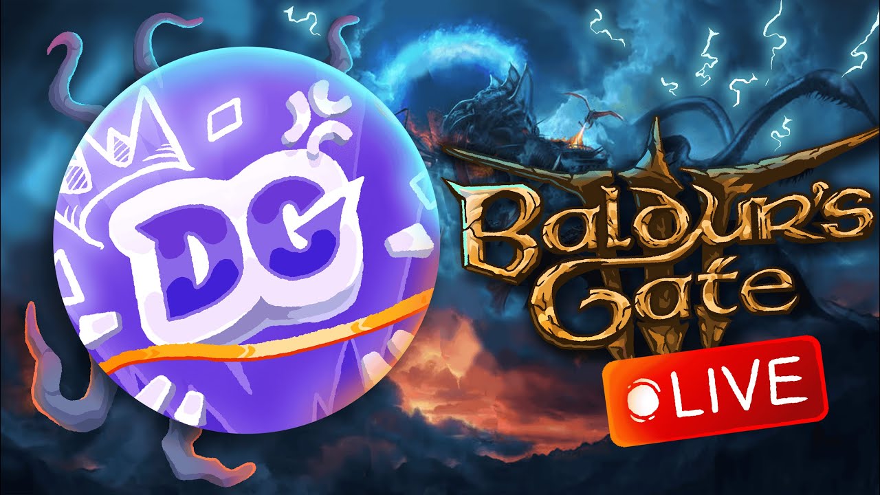 Baldur's Gate 3 First Playthrough for Buternubs | LIVE 🔴
