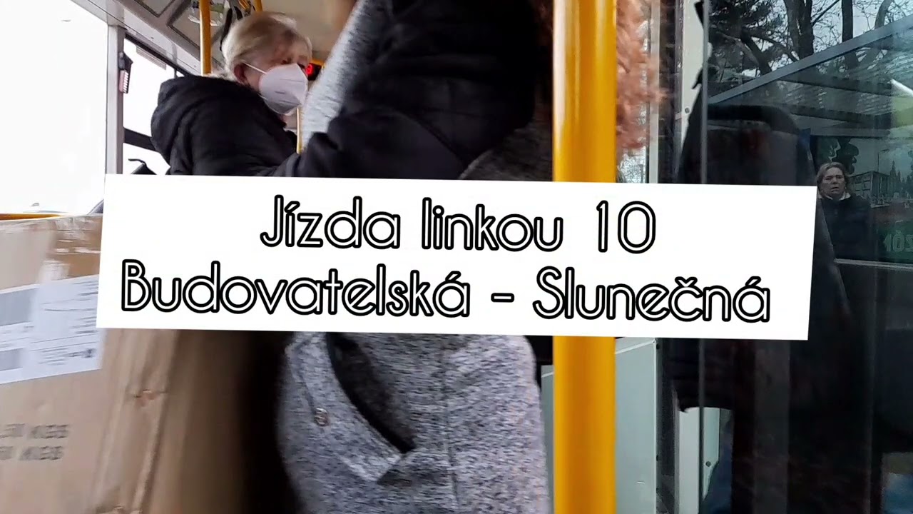 Sestřih autobusů a trolejbusů ve Zlíně. 2 jízdy trolejbusem