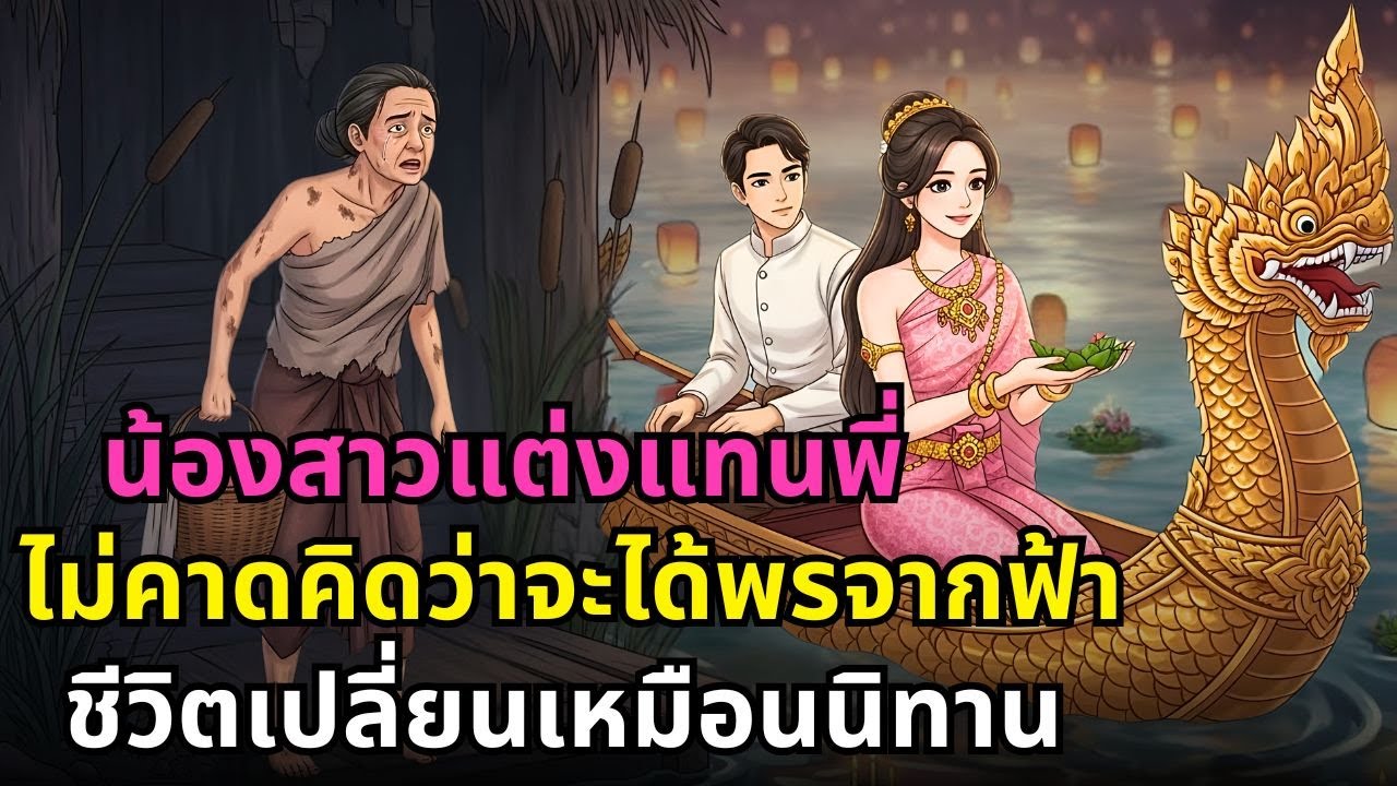 🔴 น้องสาวแต่งงานแทนพี่ ได้รับพร ชีวิตเปลี่ยนราวเทพนิยาย ✨