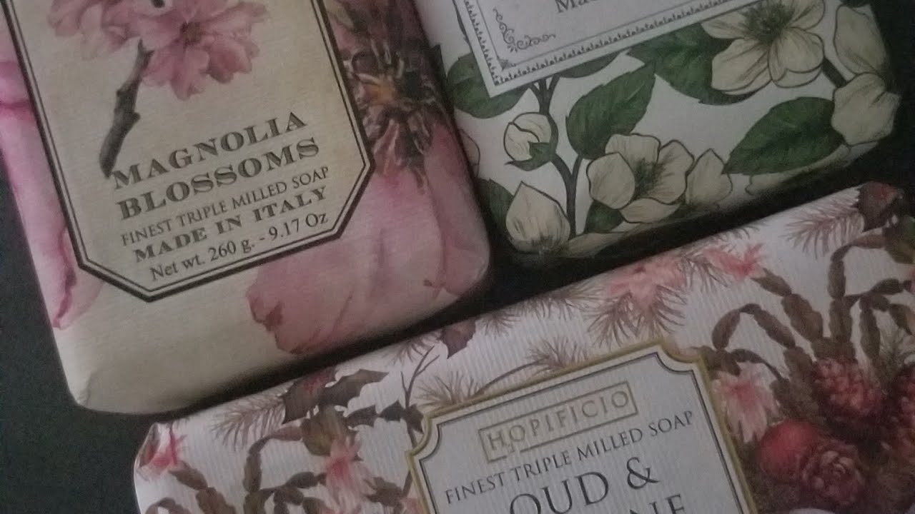 European Bar Soaps: Hopificio, Castelbel, Alchimia, Fiorentino