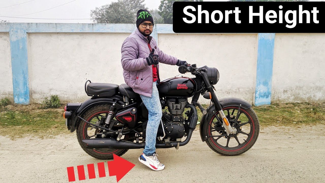 Does Height Matters for Royal Enfield ? | Short Height Problems and Solutions | KingBullet 🔥