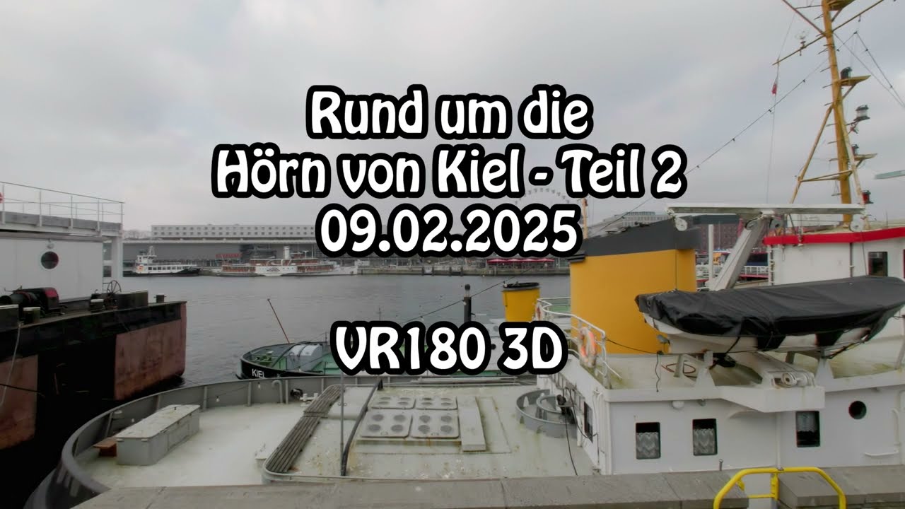 Kommentierter Rundgang Kiel (Hörn) Teil 2 (VR180 3D 8K)