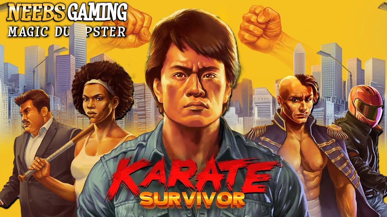 Punching and kicking our way to victory. - Karate Survivor