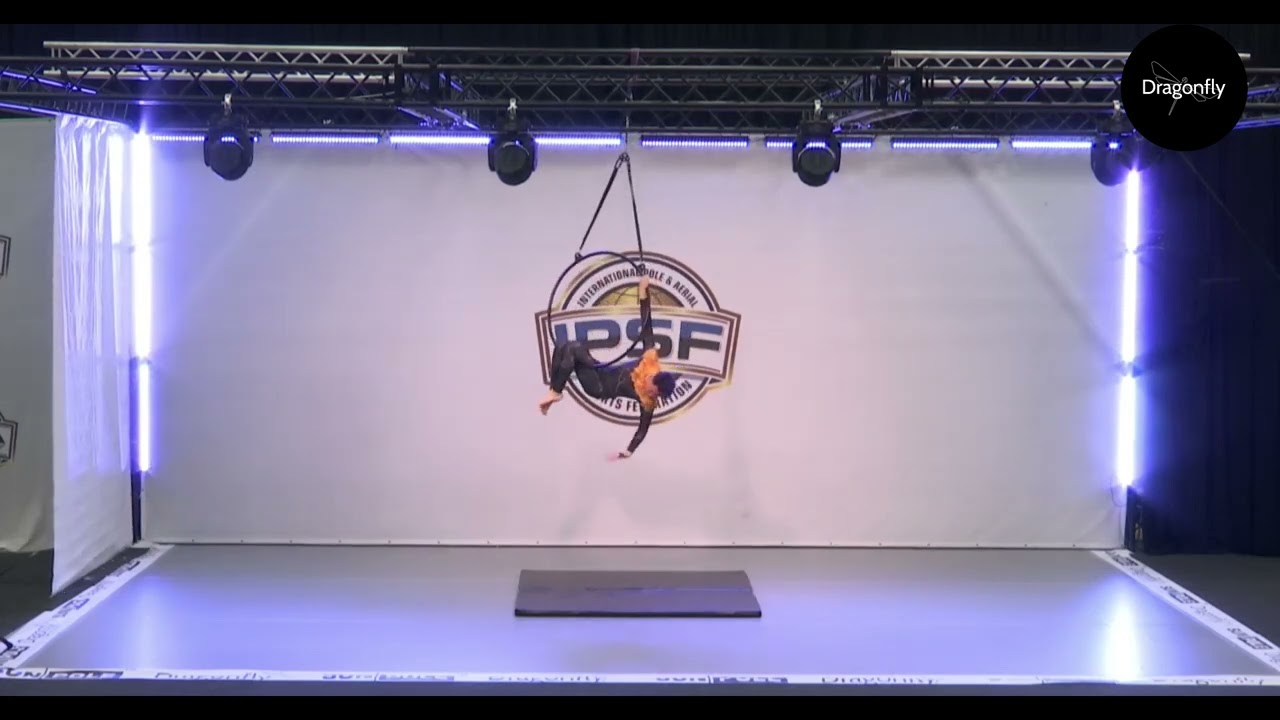 WPAC2024 AERIAL HOOP SPORTS SENIOR MEN 30+ Askar Adilkhanov Kazakhstan
