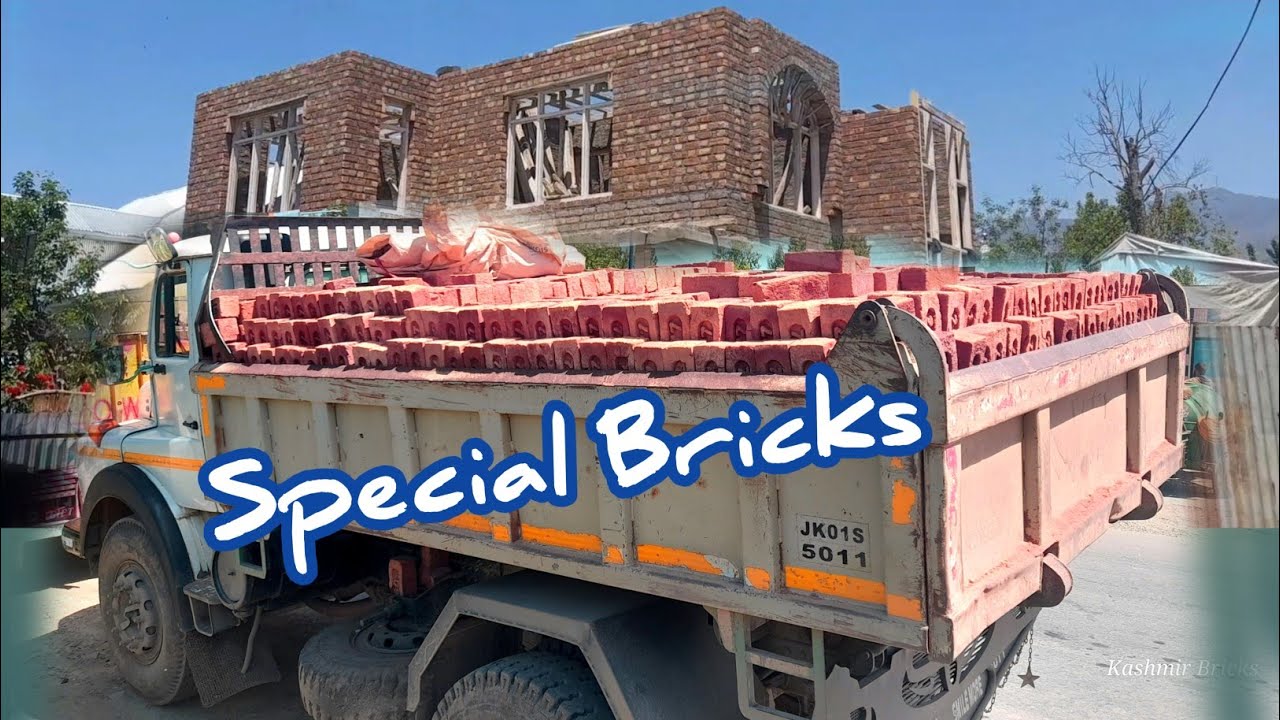 Double Shaded Bricks Delivered To Srinagar Mir MASJID | Srinagar Bricks