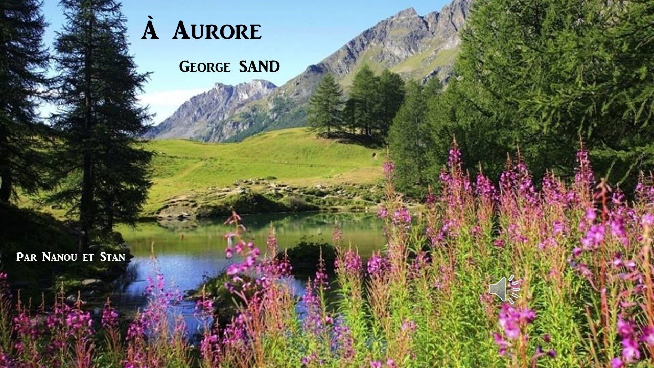 À AURORE   LA NATURE