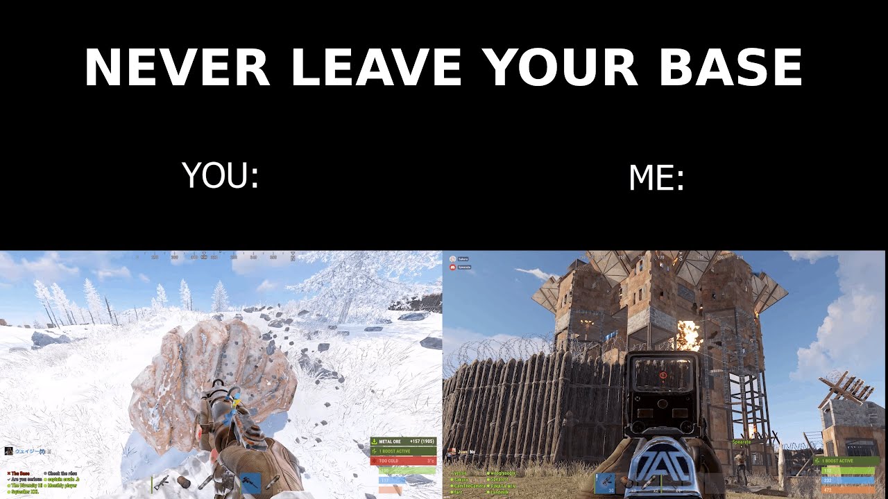 How we RAIDED a TOXIC ZERG in RUST