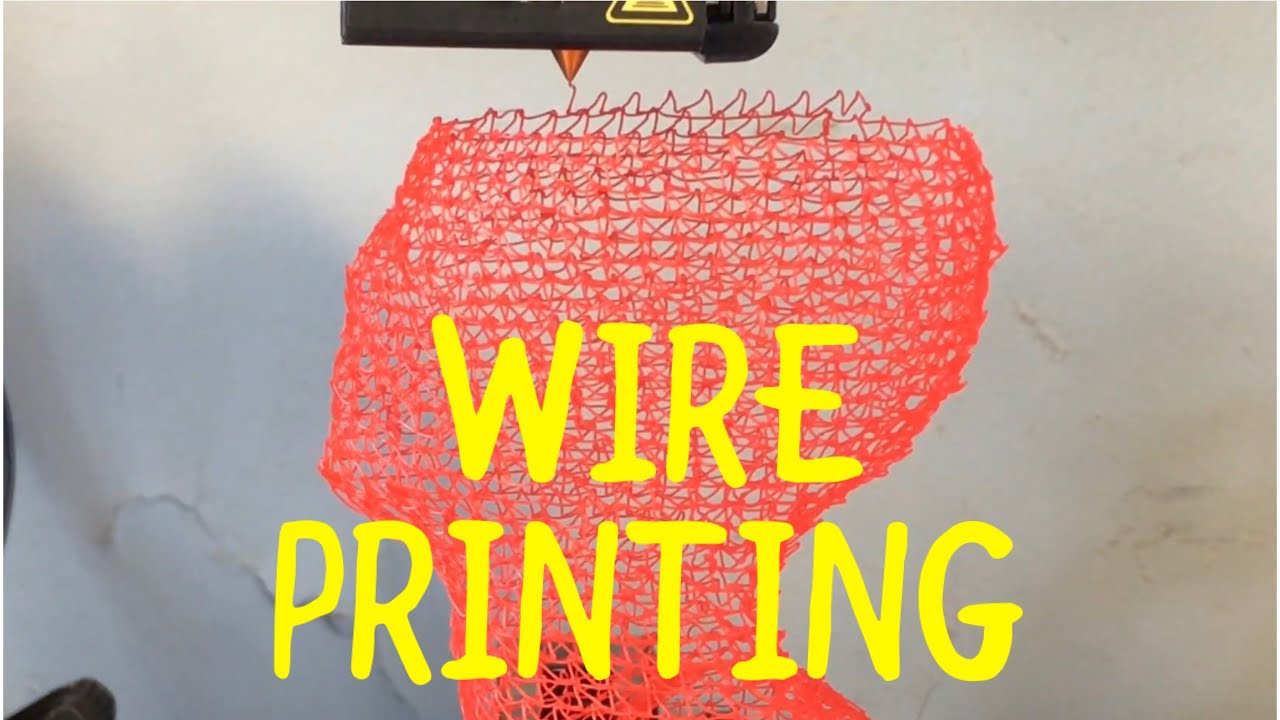 Wire Printing in Cura Slicer 4.0 on Creality Ender 3, CR-10S Pro