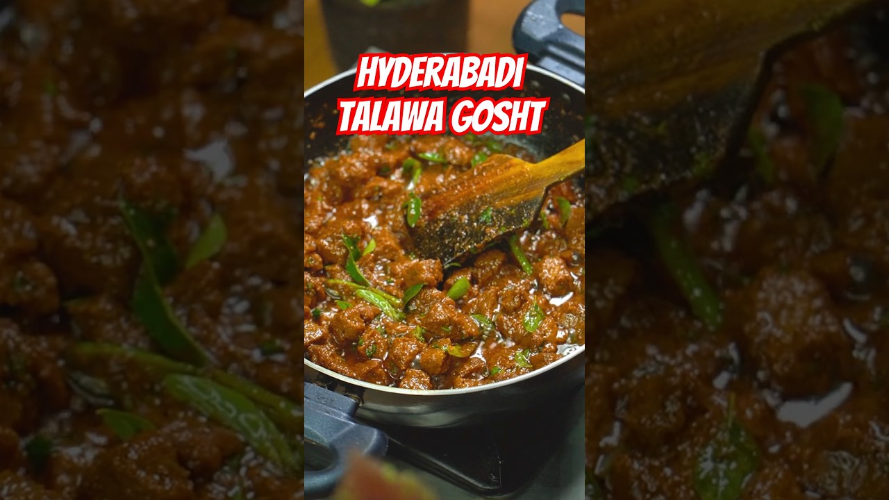 Spicy Talawa Gosht🌶️🔥 Hyderabadi Style