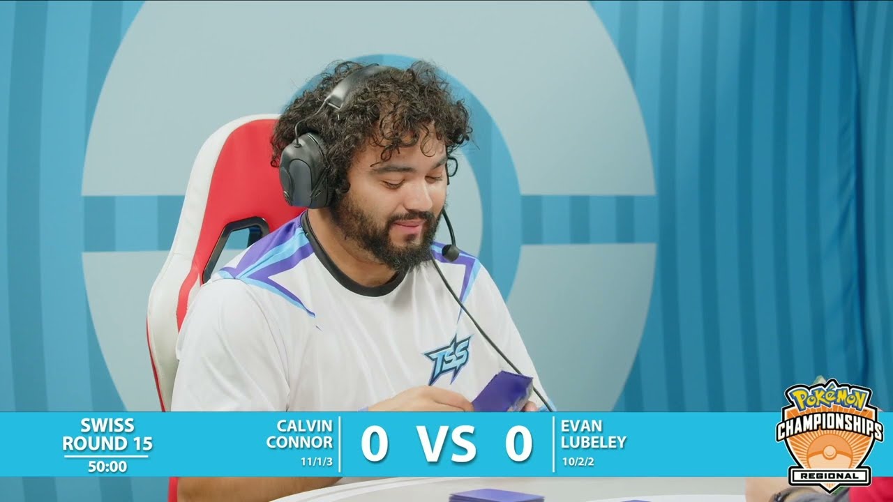 TCG Calvin Connor Vs Evan Lubeley 2023 Pok&eacute;mon Fresno Regional Championships Swiss R15