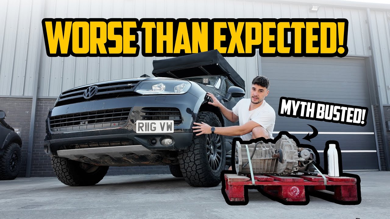 Mystery Noise SOLVED! 🔧 Fixing the Touareg's Transfer Box Once and For All!