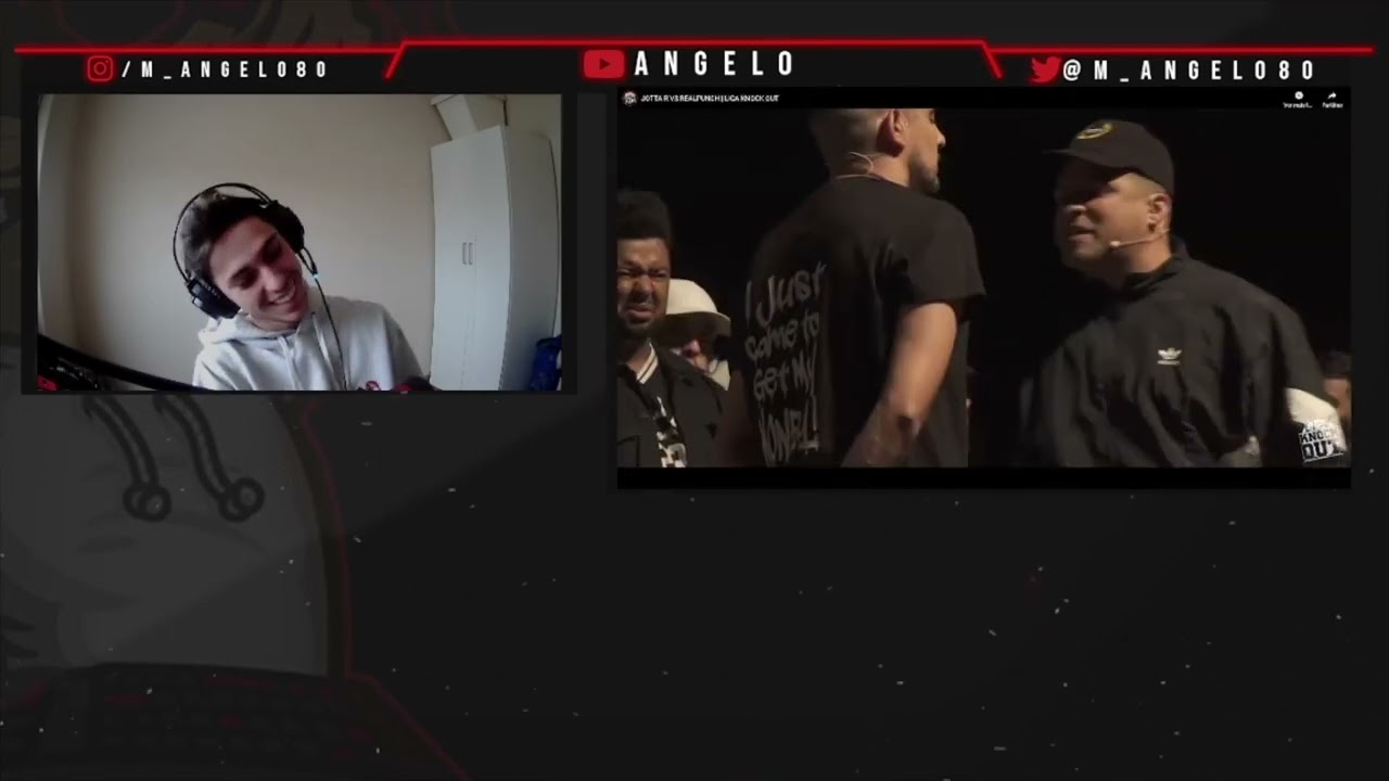ANGELO, DELI E CHARUTO REAGEM AO JOTTA R VS REALPUNCH - LIGA KNOCKOUT