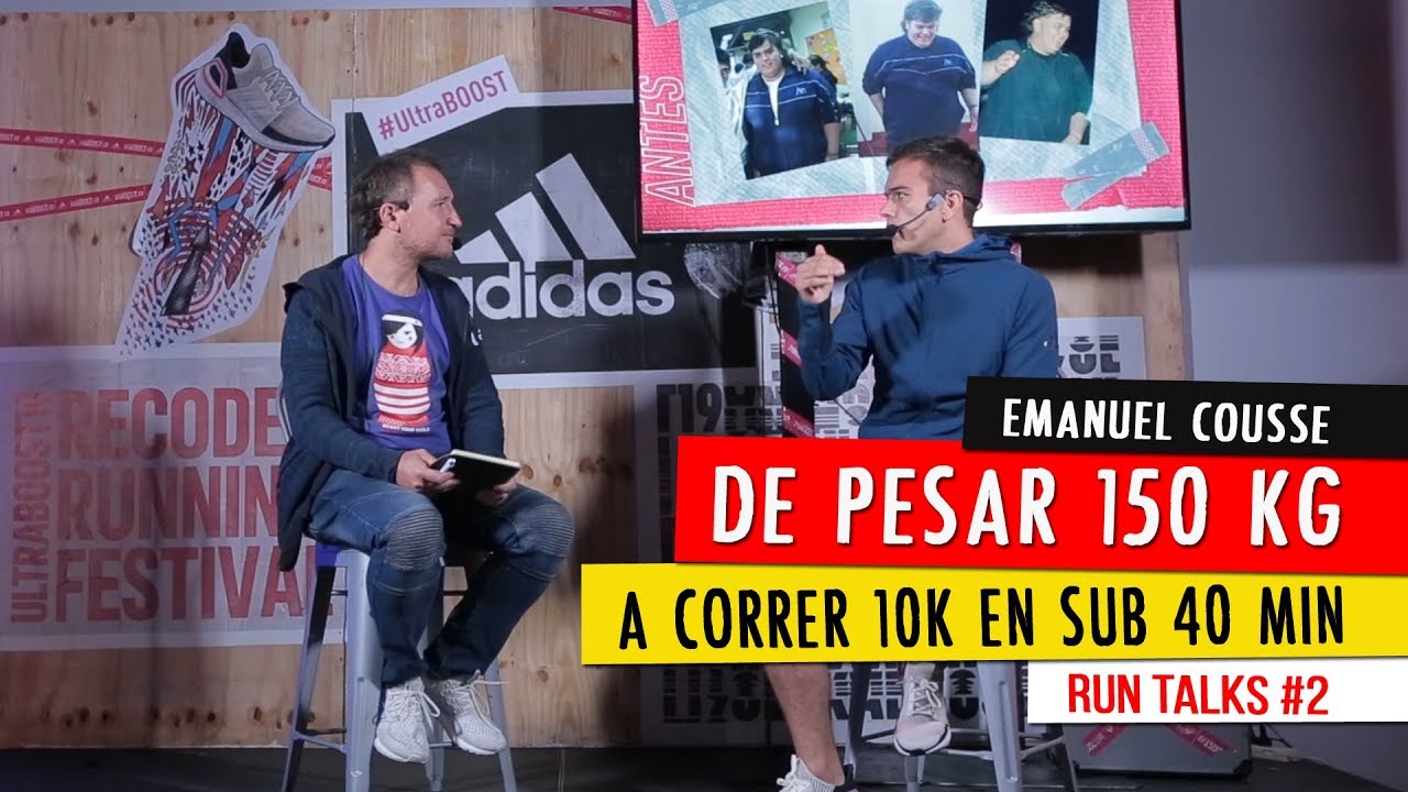 DE PESAR 150 kg A CORRER 10K EN SUB 40 MINUTOS. Run Talks #2: Emanuel Cousse