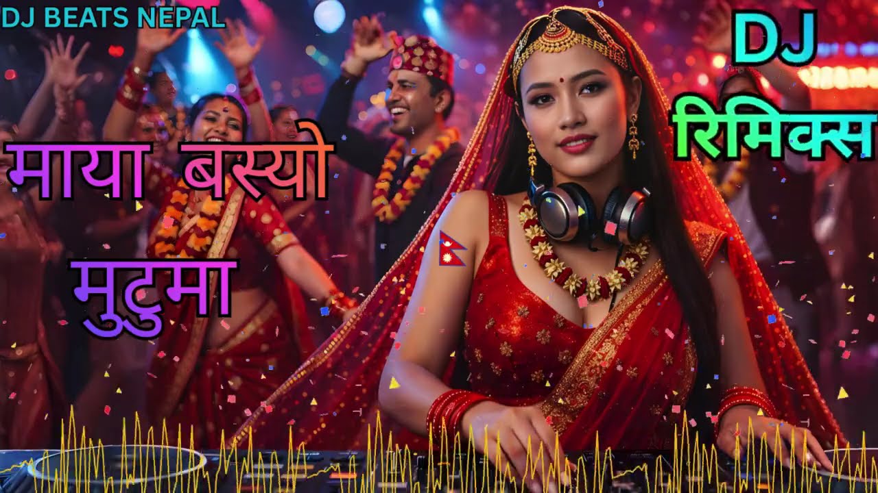 माया बस्यो मुटुमा ❤️🔥 | Maya Basyo Mutuma DJ Remix | Nepali Dance Song 2025 🎶💃