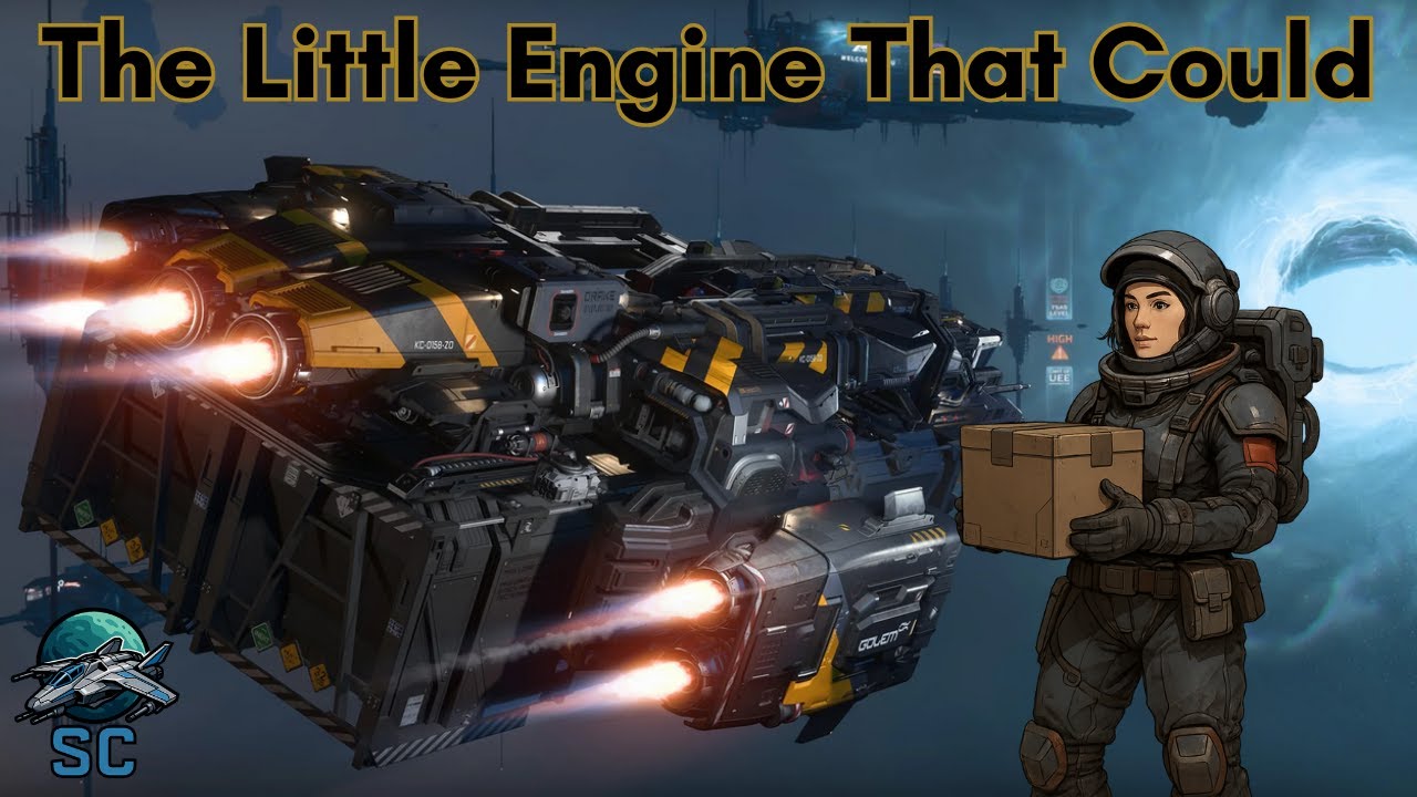 Drake Golem Ox - Review and Cargo Test - Best New Player Cargo Hauler?