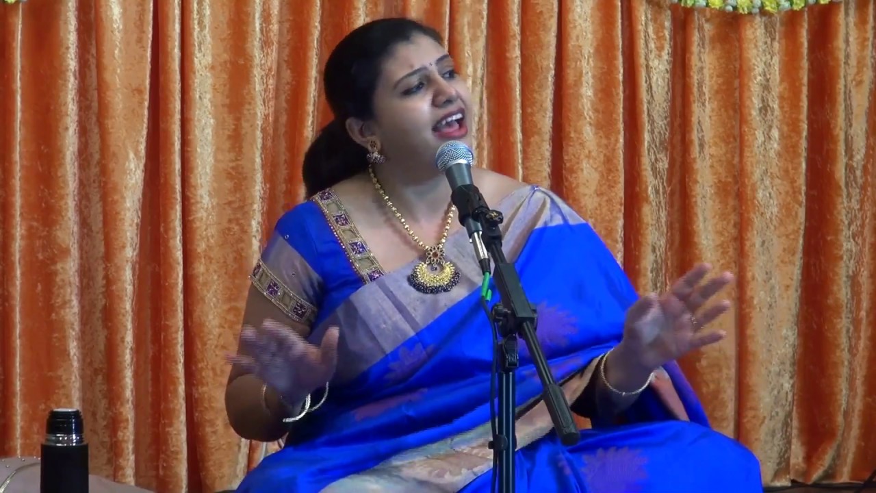 Saama Gaana Lolane ... (Hindola, Adi, Papanasam Sivan) by Smt Swathi Sreenath