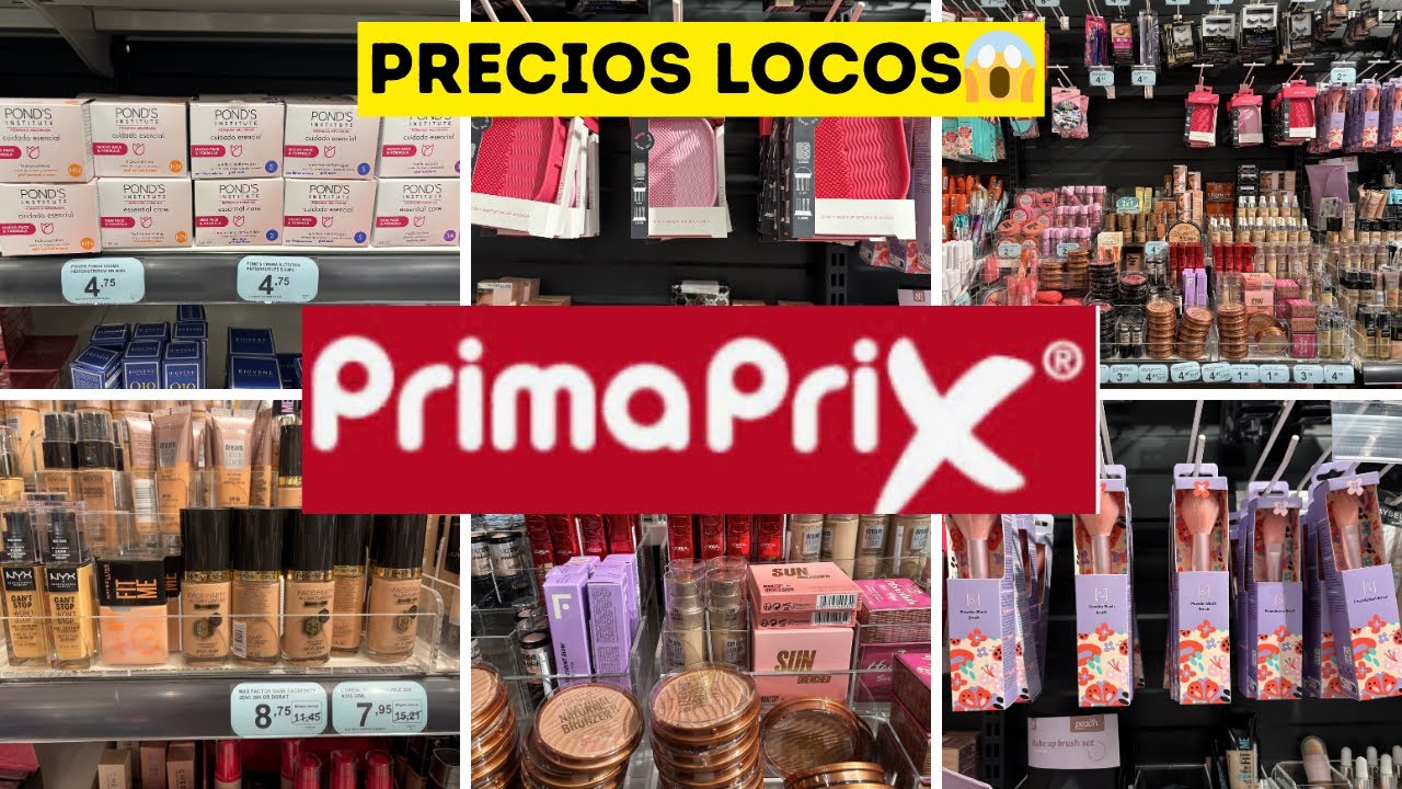 CHOLLOS en PRIMAPRIX 💄 Maquillaje de primeras marcas BARATO (Revlon, L’Oréal, Maybelline Nix ) 
