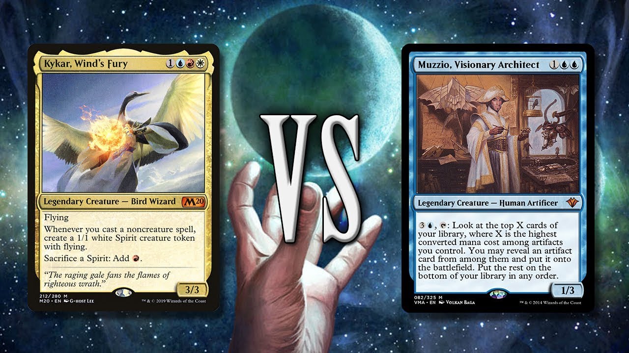 Kykar Wind's Fury против Muzzio Visionary Architect - Commander/EDH - tribalkai/eedi-H 1v1 CMDR-г...
