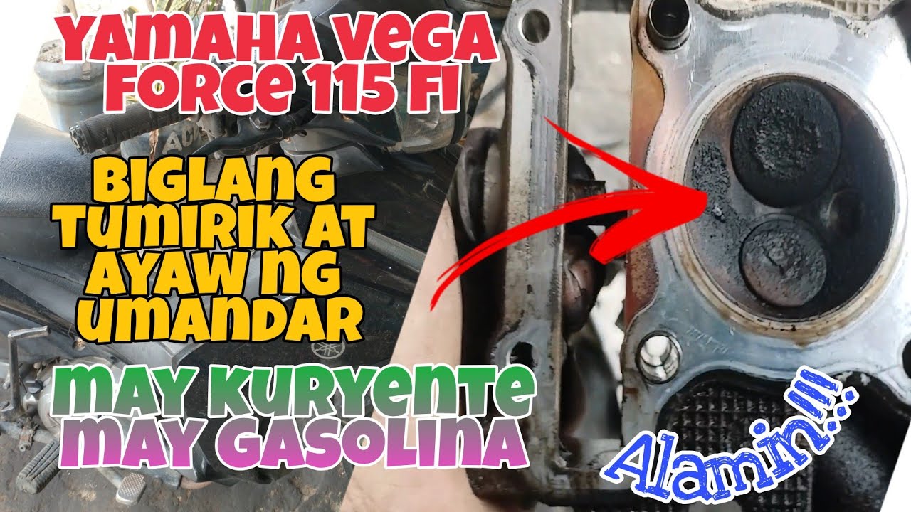 Yamaha Vega Force 115 fi Bigla nalang Tumirik at Ayaw ng Umandar may Gasolina may Kuryente Alamin.