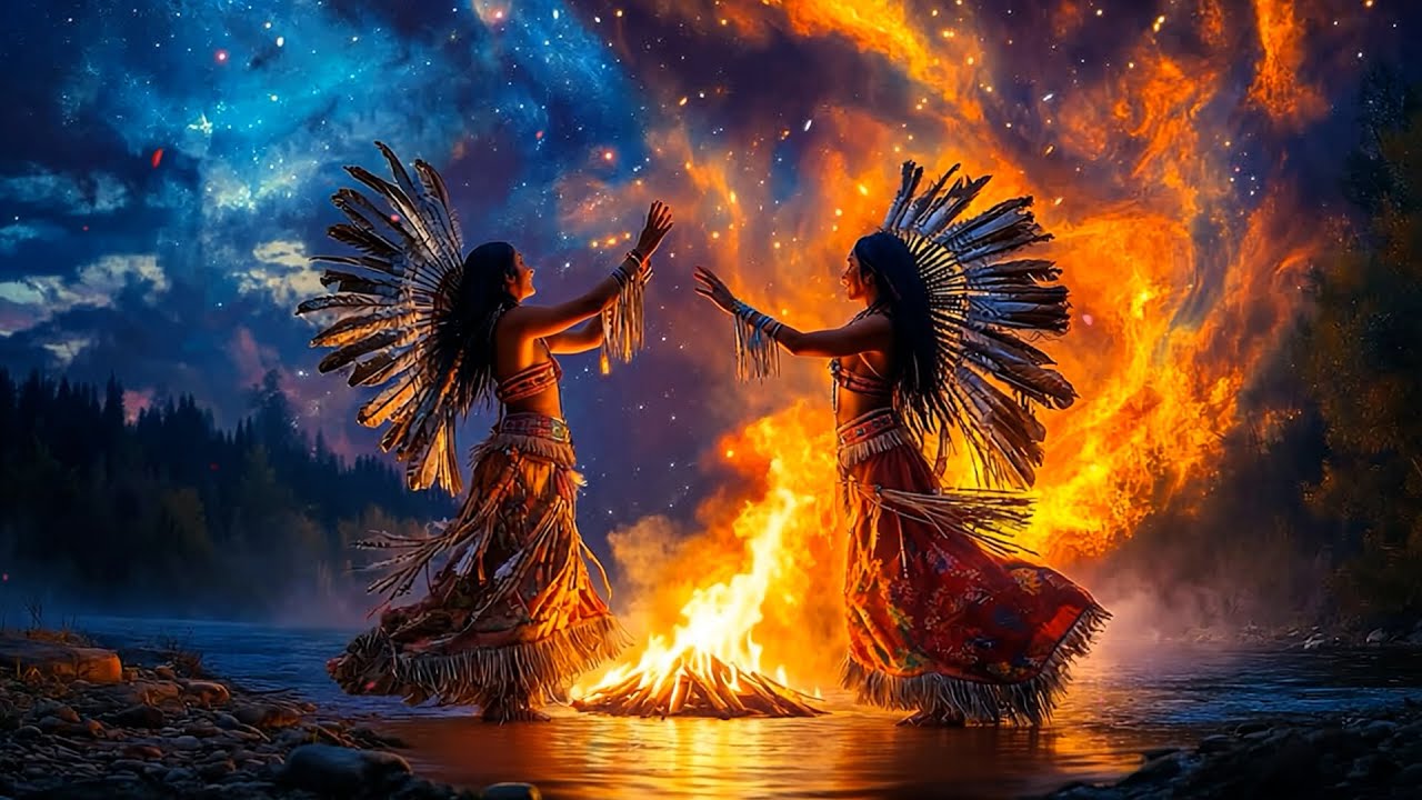 Sacred Tribal Dance | Healing Power of Shamanic Flutes | Spiritual Tribal Energy 🌿