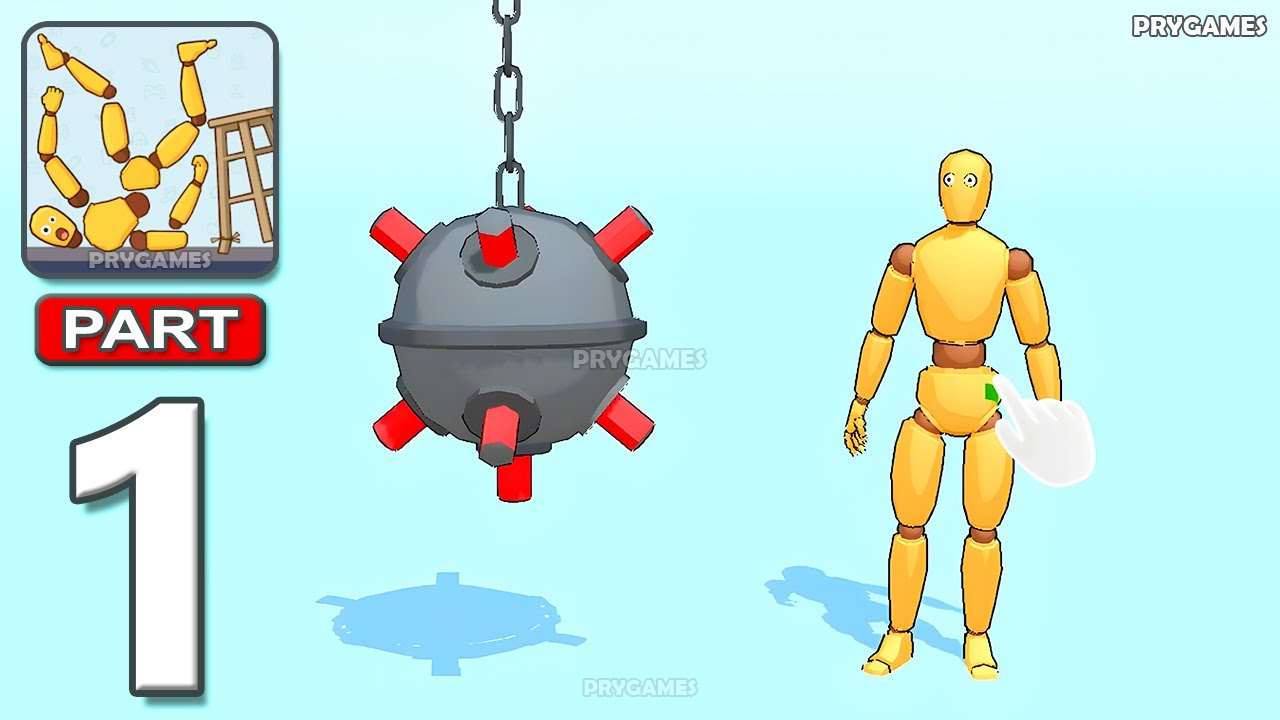 Kick & Break The Ragdoll Games - Gameplay Walkthrough Part 1 - Ragdoll Break (Android, iOS)