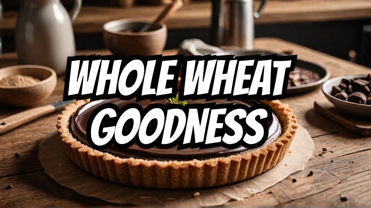 Whole Wheat Chocolate Tart with Caramel Ganache | How to Bake Like a Pro