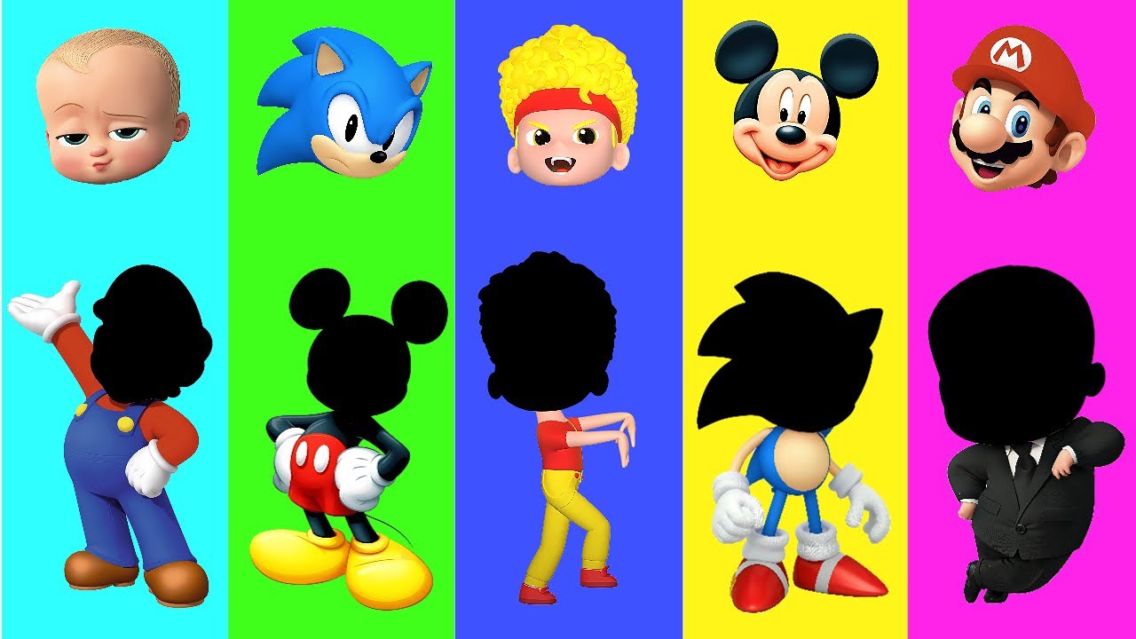 Wrong eyes👀 DAME TU COSITA SONG👀 Super Mario and Crazy Frog and Sonic and Spiderman and Cocomelon