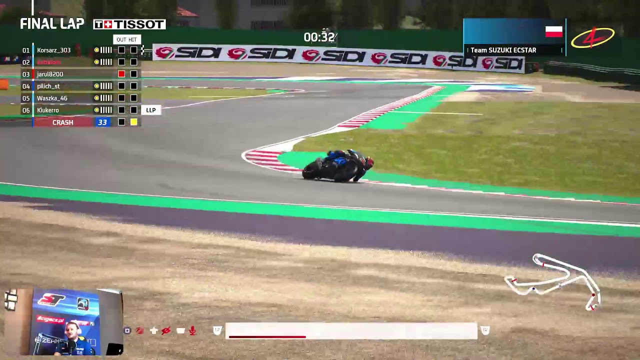 eMotoGP Polish League | runda 7 Misano | Gucio1846 Szkopek Team