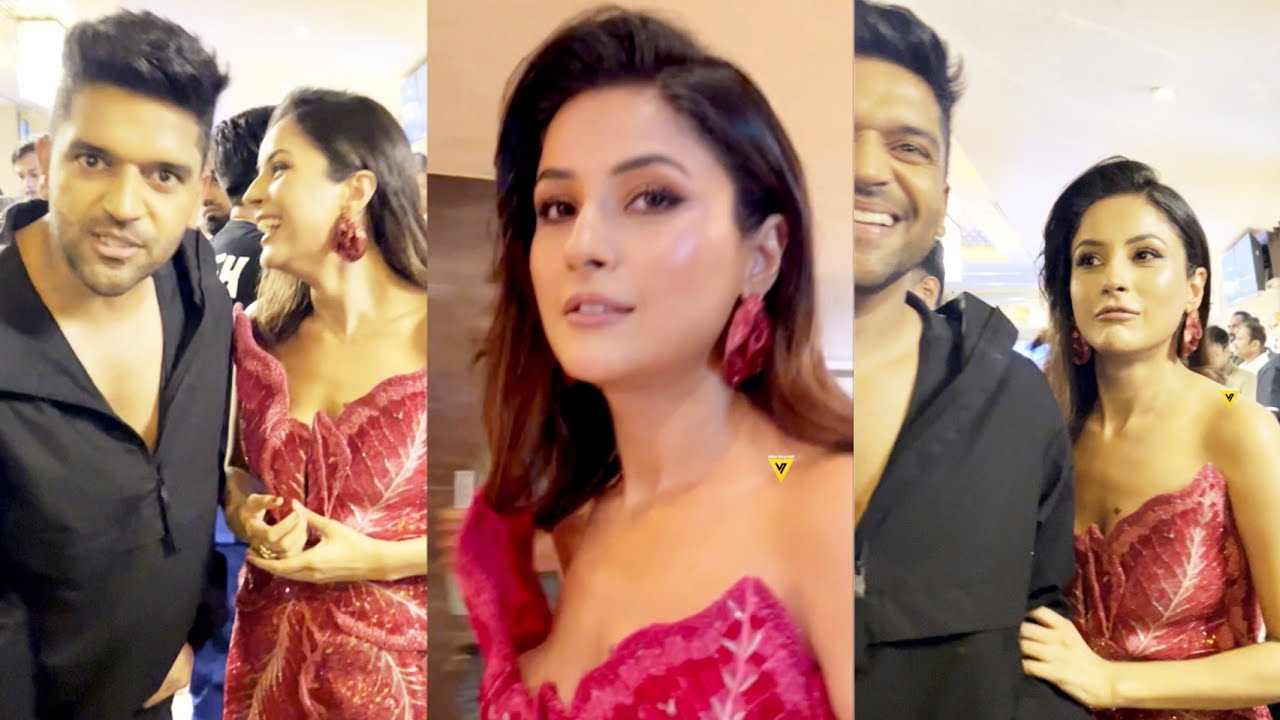 Shehnaaz Kaur Gill & Guru Randhawa at Special Screening of #thankyouforcoming 🤩💖📸