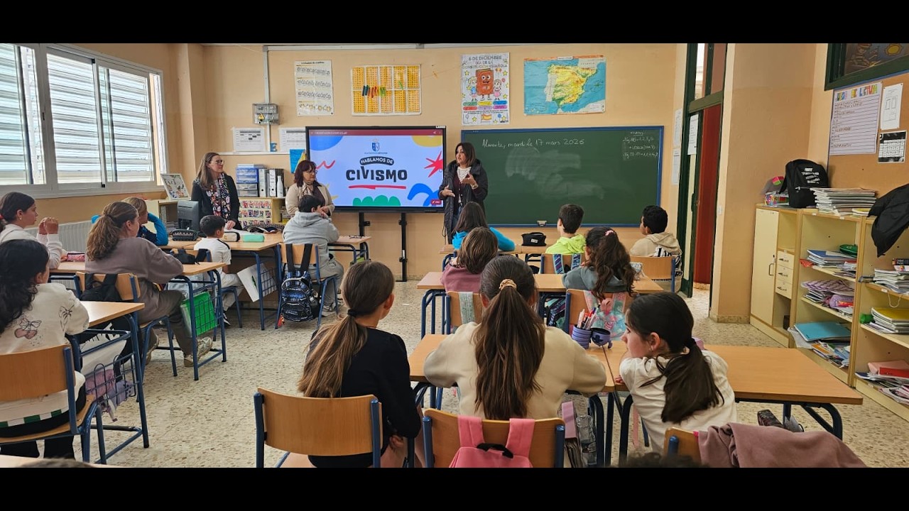Actualidad I Campaña Cívica en el el CEIP Ntra  Sra  del Rocío