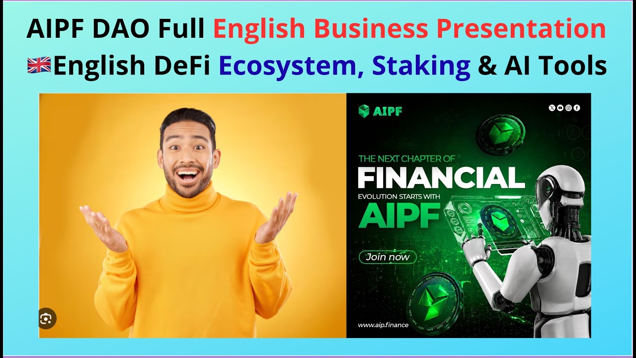 🇬🇧 AIPF Full Business Presentationin  in #english    AI Powered Finance