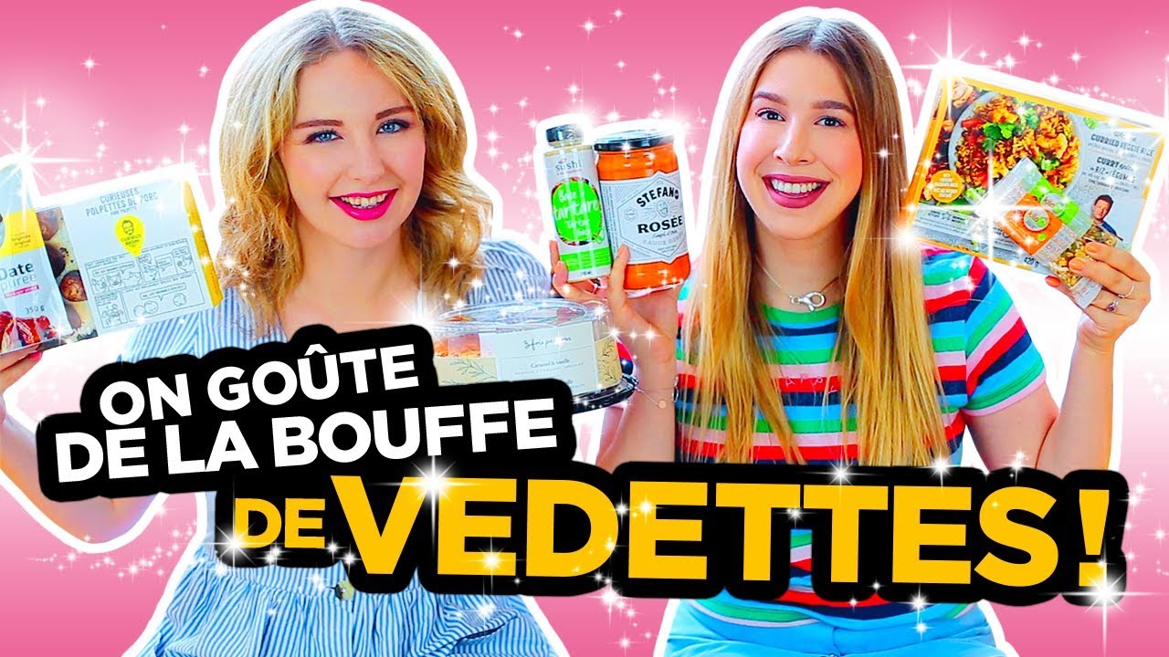 ON GOÛTE DE LA BOUFFE DE VEDETTES! | 2e peau