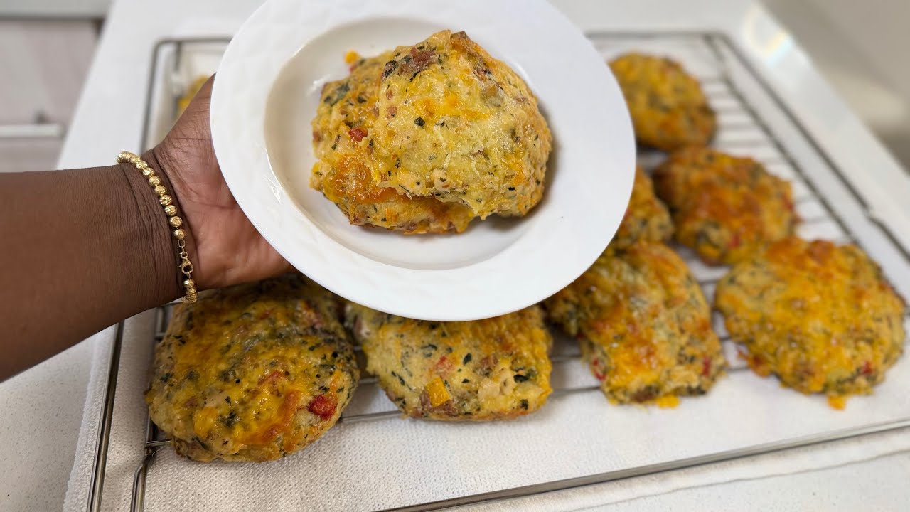 5-Minute High-Protein Breakfast Biscuits | Healthy & Easy