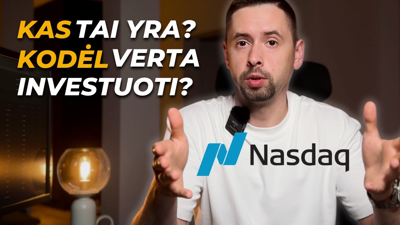 Kas yra Nasdaq100 ir kaip investuoti į Technologijų ETF