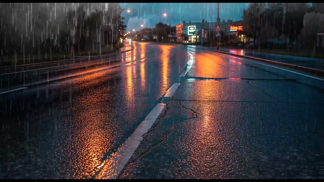 Drift Into Rest ⚡ Endless Rain & Thunder Ambience