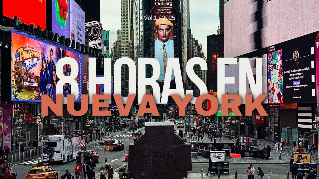 Que hacer en NUEVA YORK en 8 HORAS - Escala de avión