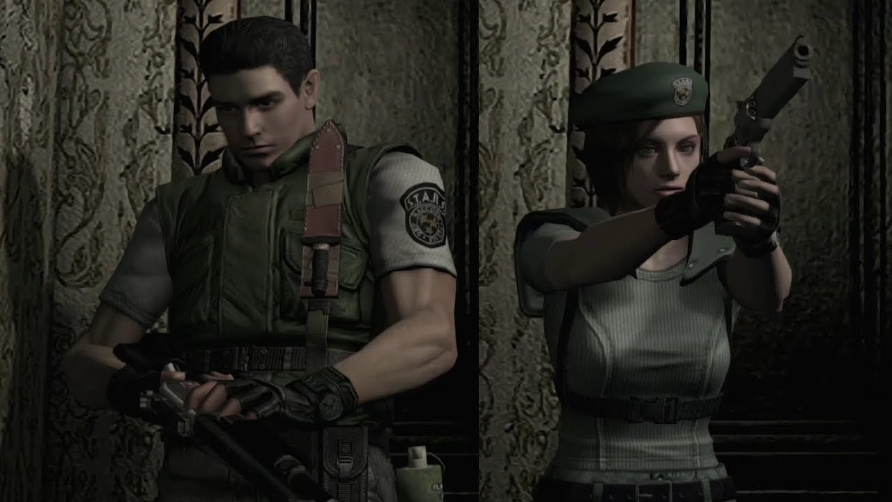 Resident Evil 1 HD Remaster -  All Weapons - Reloads , Animations and Sounds