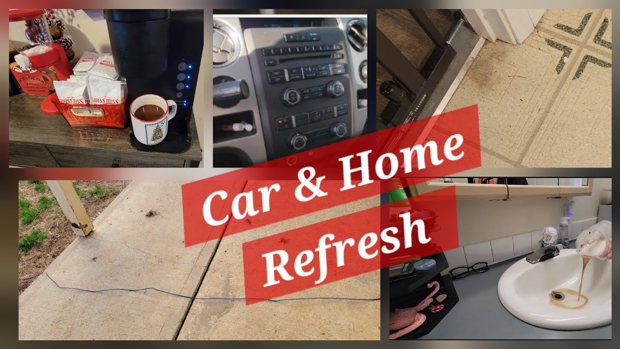 Get Motivated to Clean | Car Interior Dusting, Porch Cleanup & More