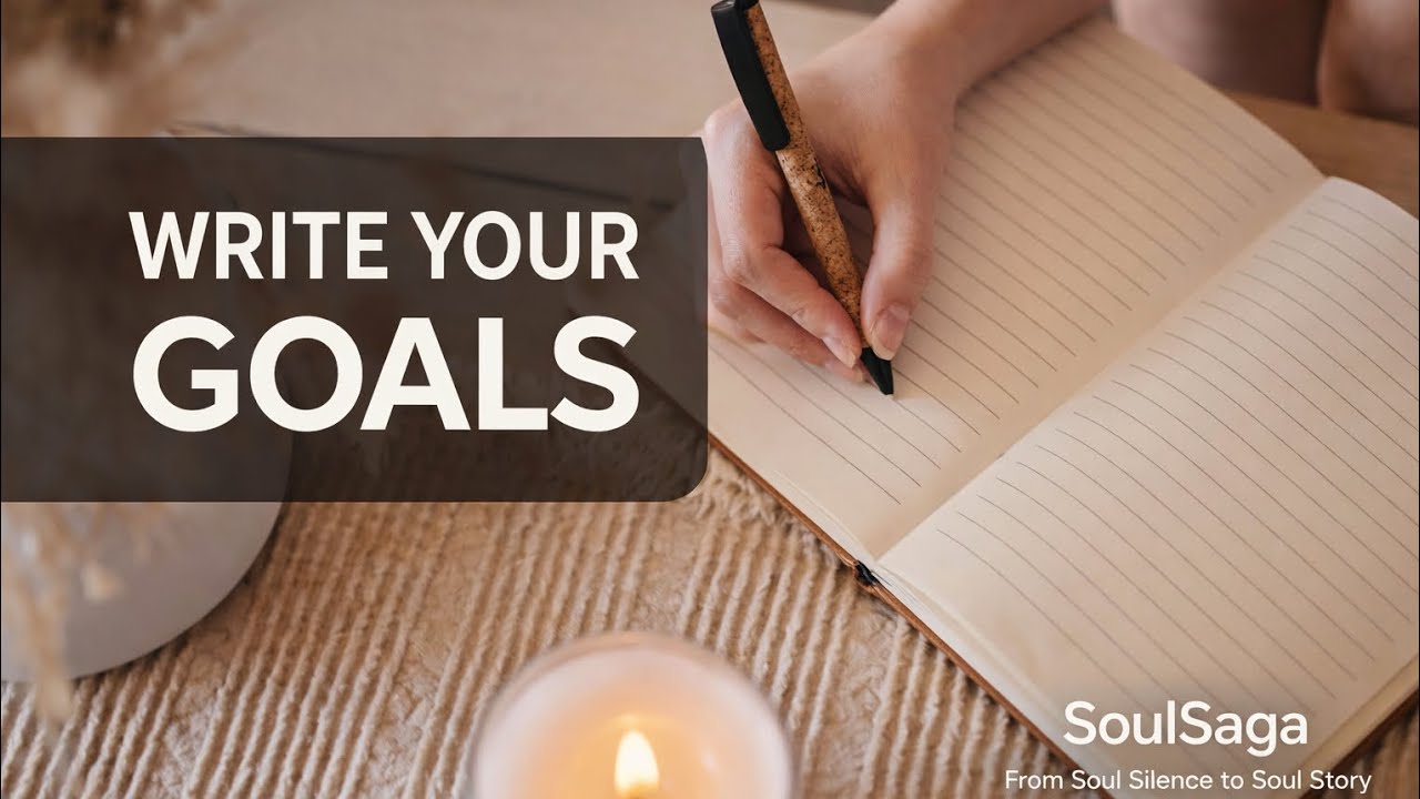 New Year Goals That Actually Work | The Power of Writing Goals | SoulSaga