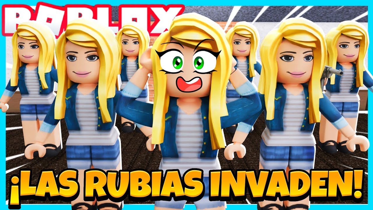 LAS RUBIAS HAN INVADIDO MURDER MYSTERY 2 #roblox