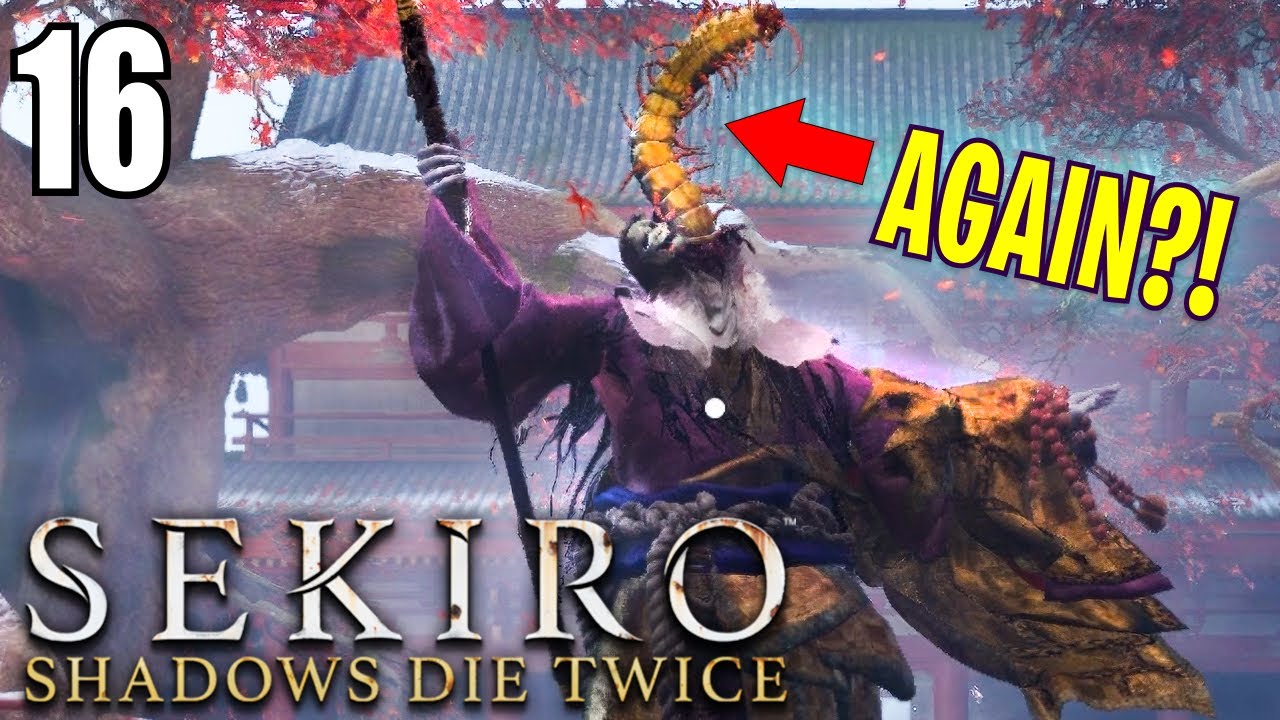 Corrupted Monk Centipede Reaction | Sekiro Blind First Playthrough