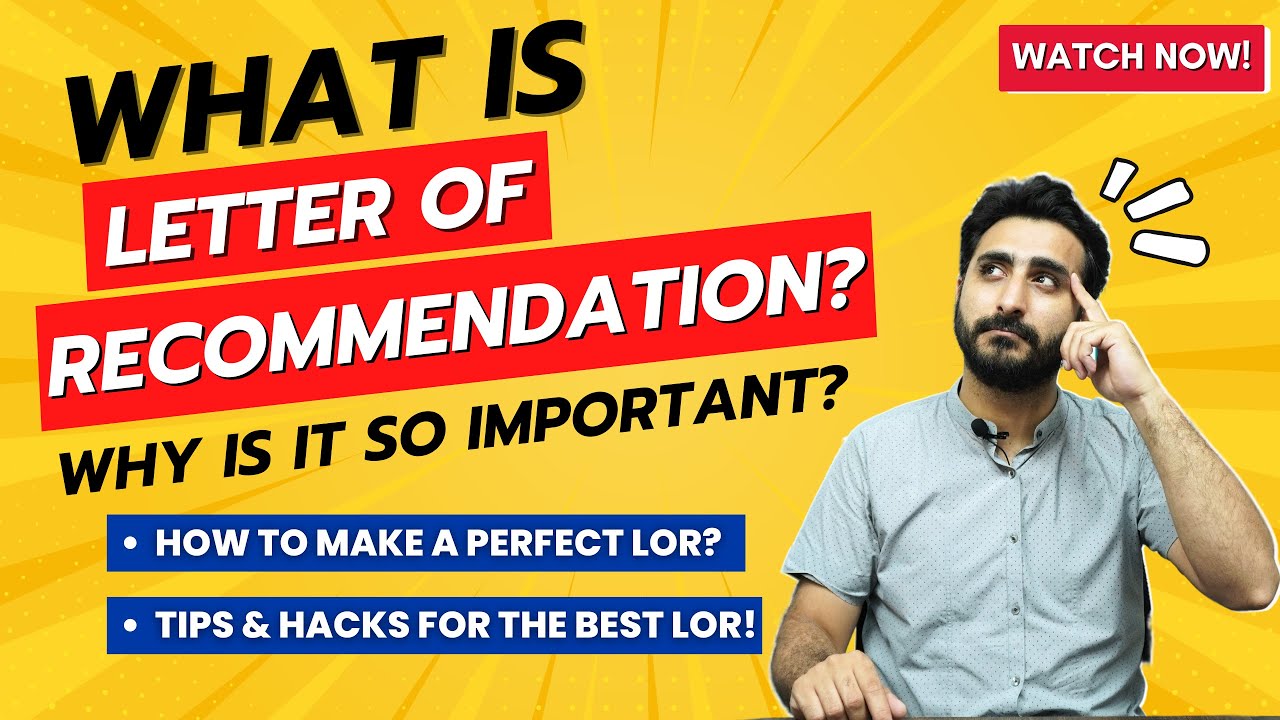 A Guide For The Best Letter of Recommendation For Your Study Abroad Applications!