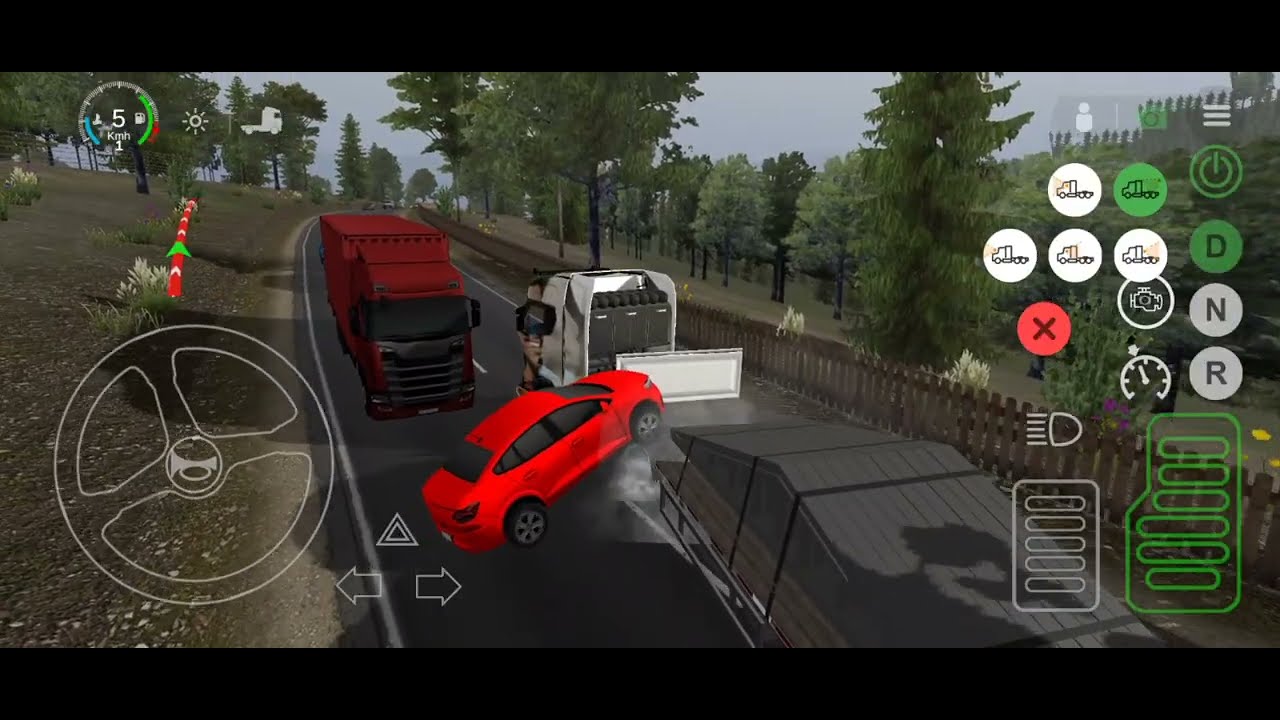 Universal truck simulator very hard mission 